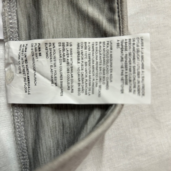 Grey Puma Kids’ Leggings - Size XL (14/16) - New Without Tags - Picture 4 of 6